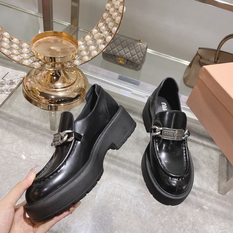 Miu Miu Leather Shoes